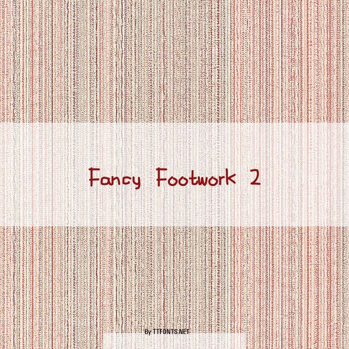 Fancy Footwork 2 example